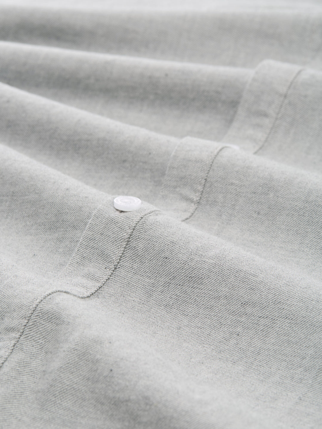 FITTED TWILL MELANGE SHIRT