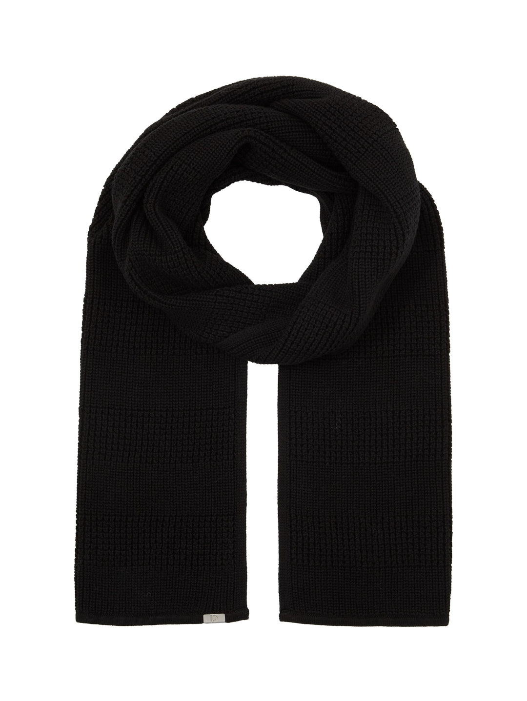 STRUCTURED KNITTED SCARF