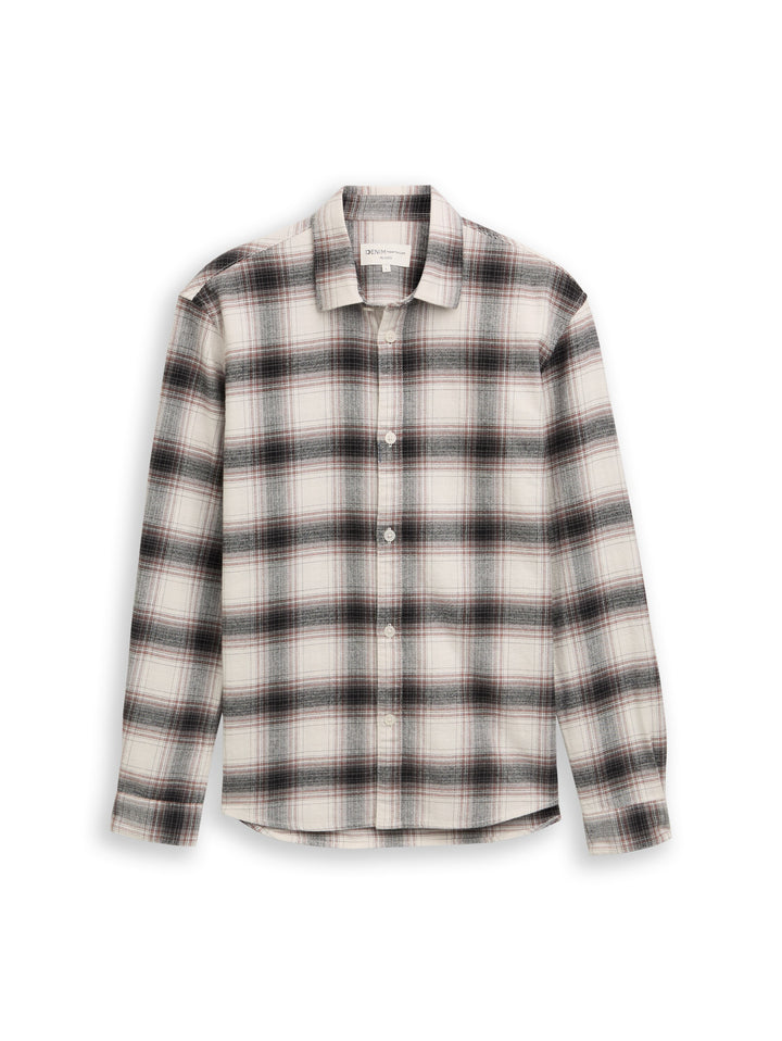 RELAXED CHECKED SHIRT