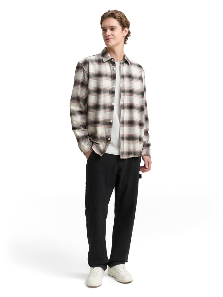 RELAXED CHECKED SHIRT
