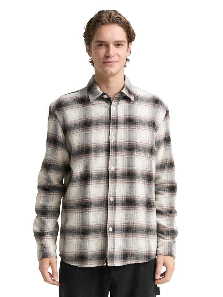 RELAXED CHECKED SHIRT