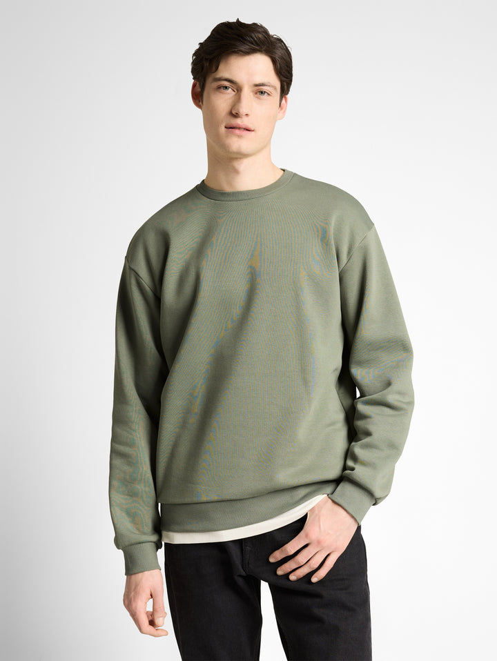 SOLID CREW NECK SWEATSHIRT