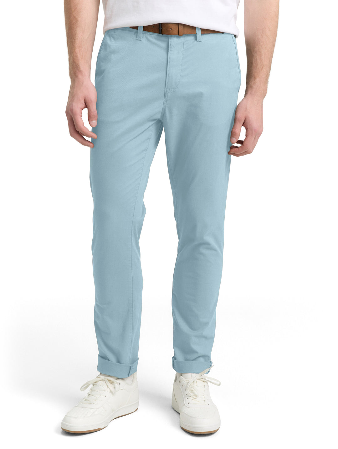 SLIM CHINO WITH BELT