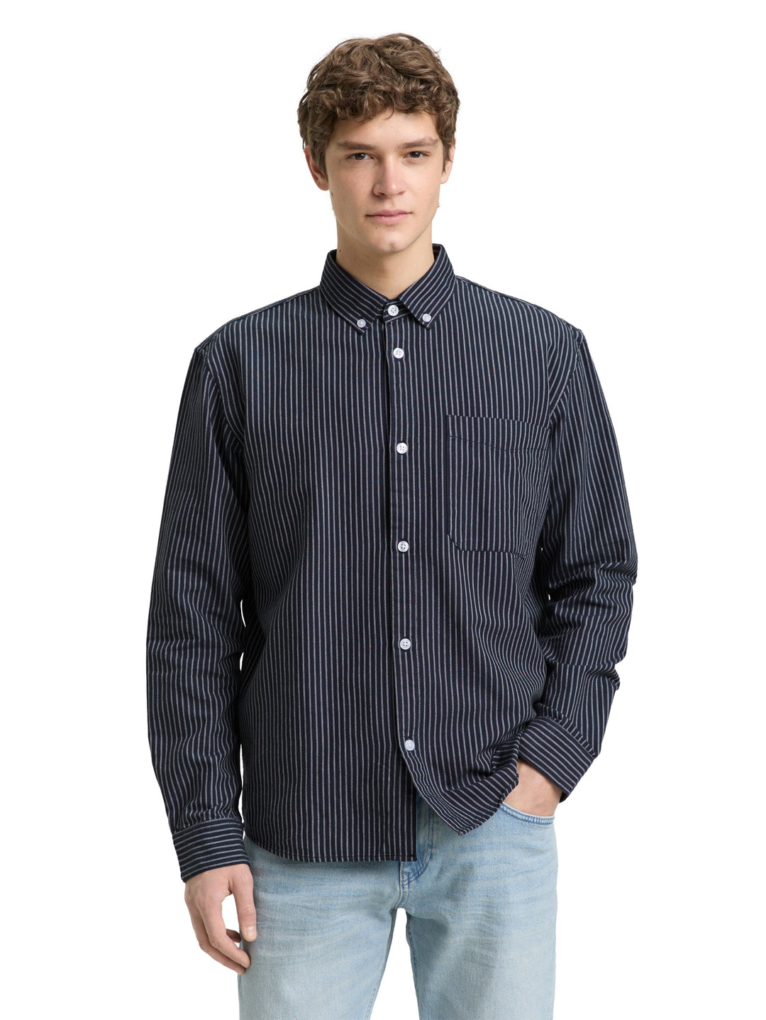 RELAXED STRIPED SHIRT