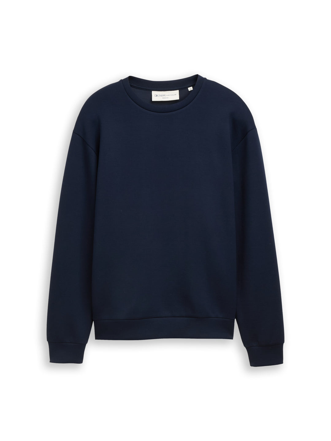 SOLID SLEEK CREW NECK SWEATER