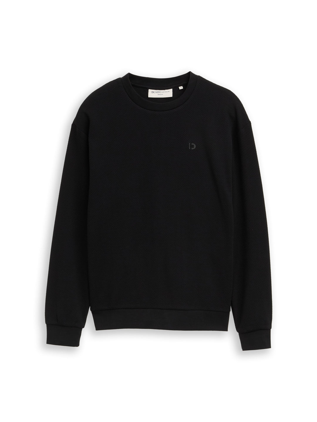 STRUCTURED CREW NECK