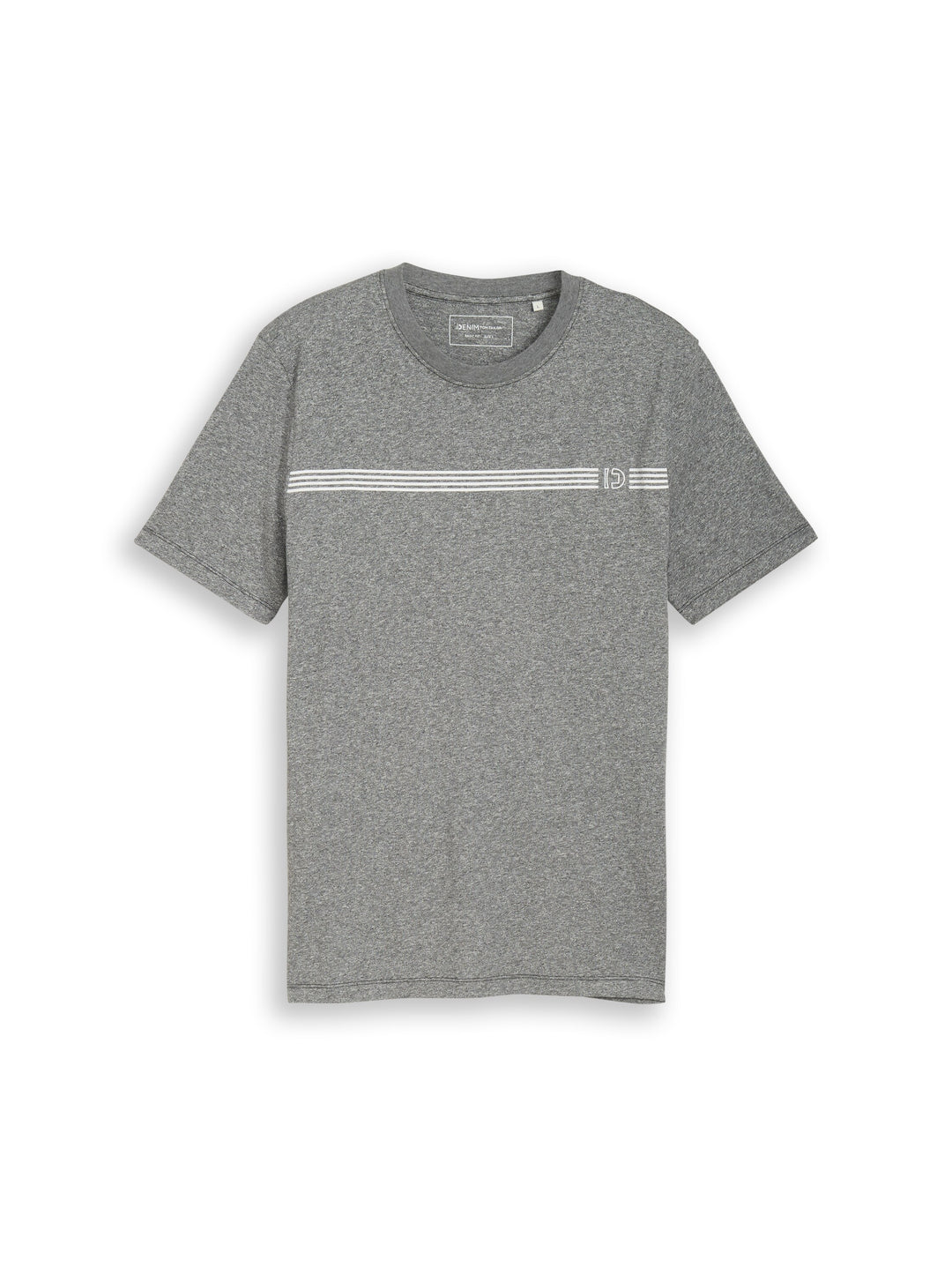 MELANGE PRINTED T-SHIRT