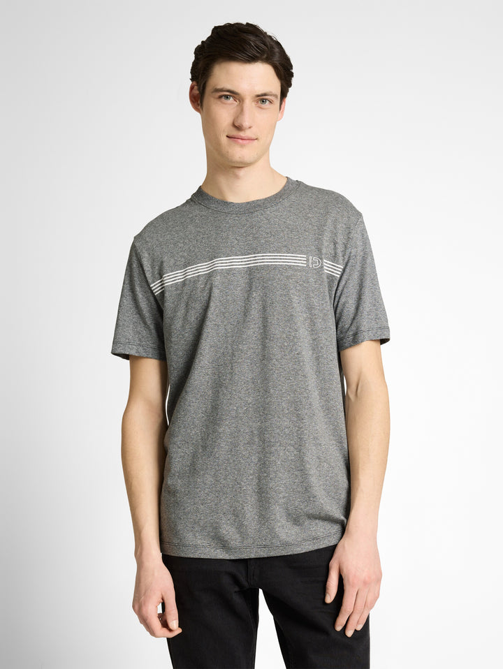 MELANGE PRINTED T-SHIRT