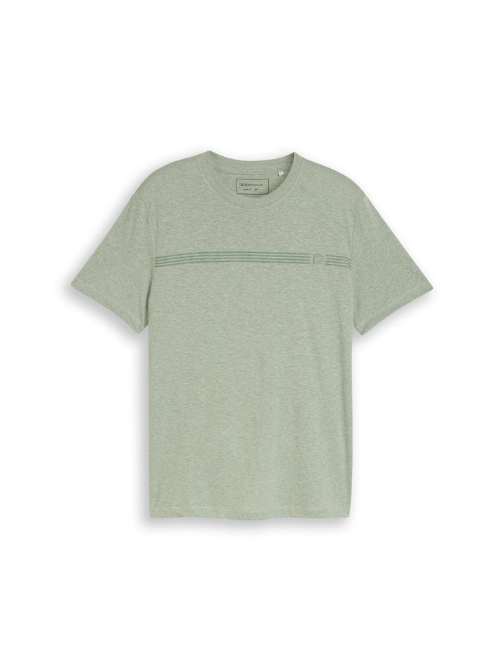 MELANGE PRINTED T-SHIRT