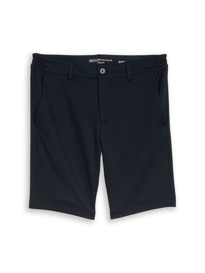 SLIM PIQU CHINO SHORT
