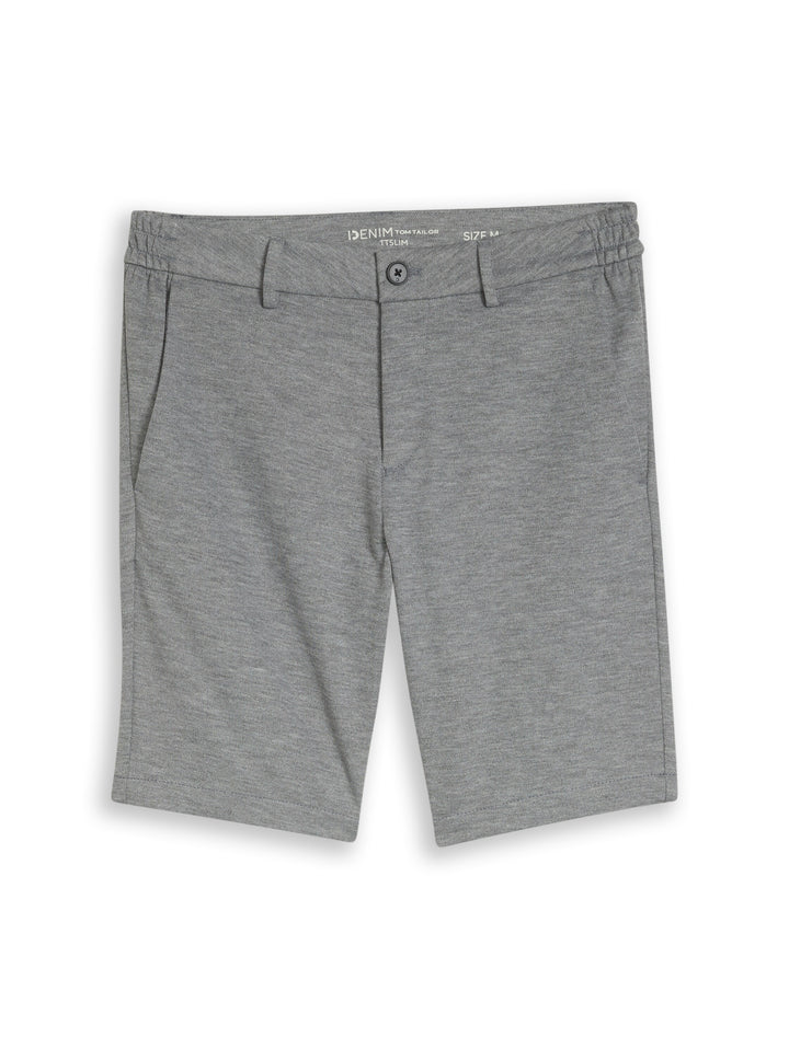 SLIM PIQU CHINO SHORT
