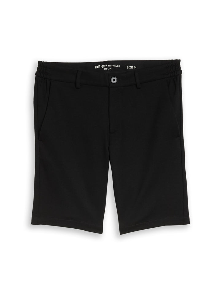 SLIM PIQU CHINO SHORT