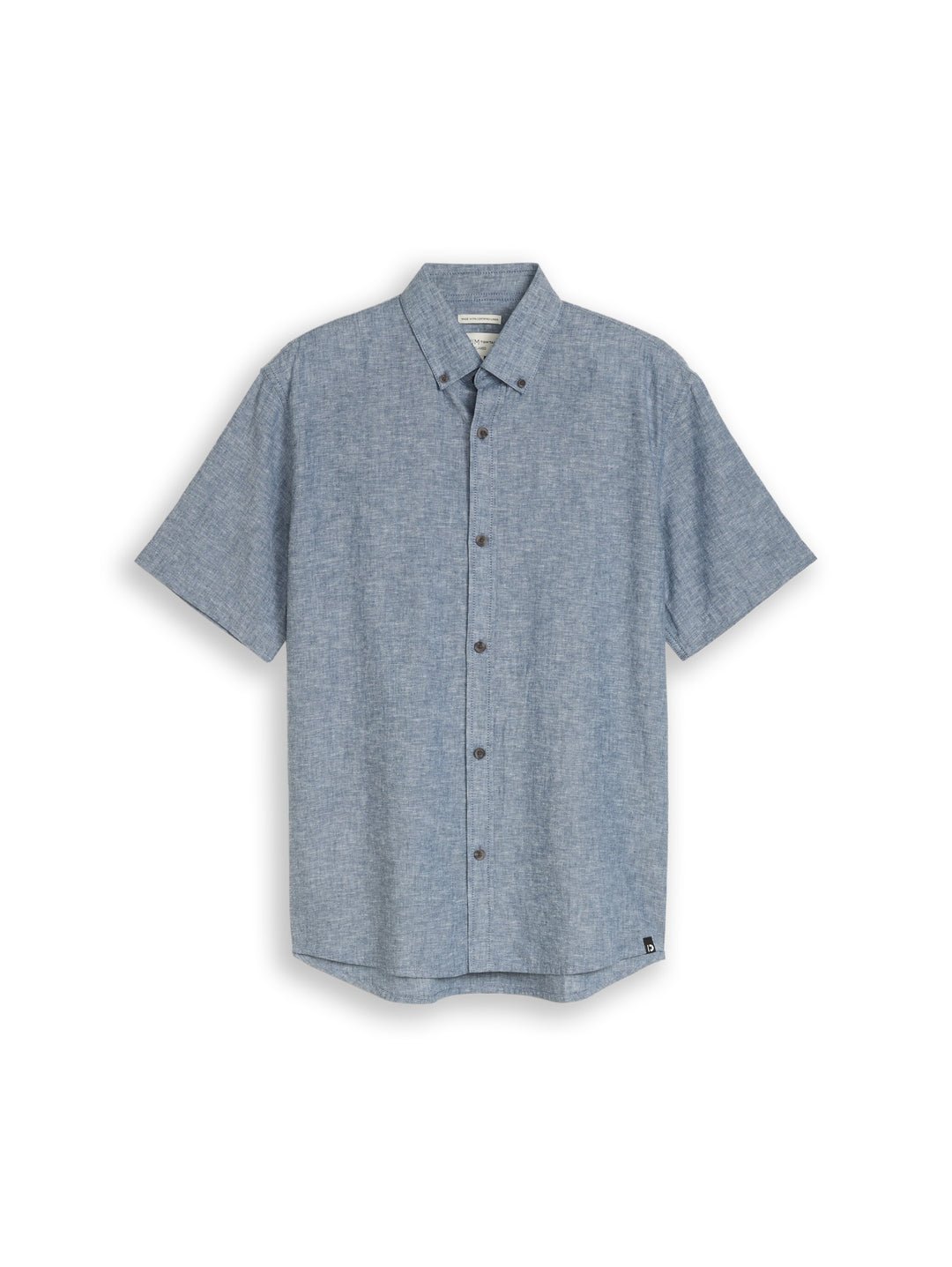 RELAXED COTTON LINEN SHIRT