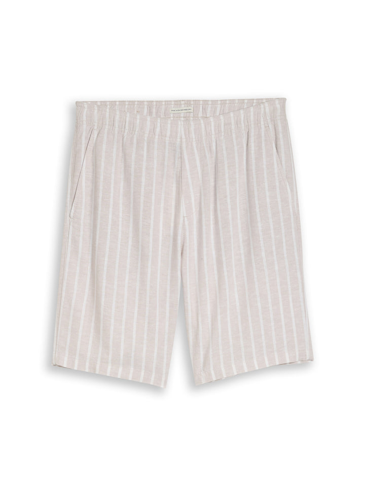 RELAXED LINEN BEACH SHORTS