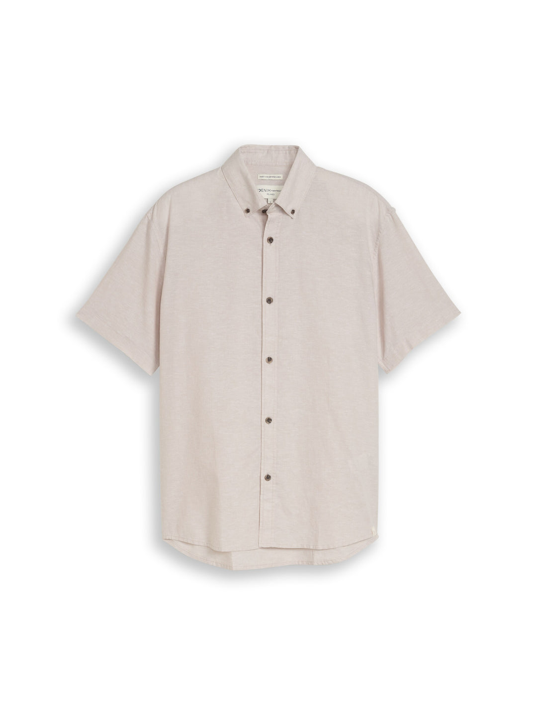 RELAXED COTTON LINEN SHIRT