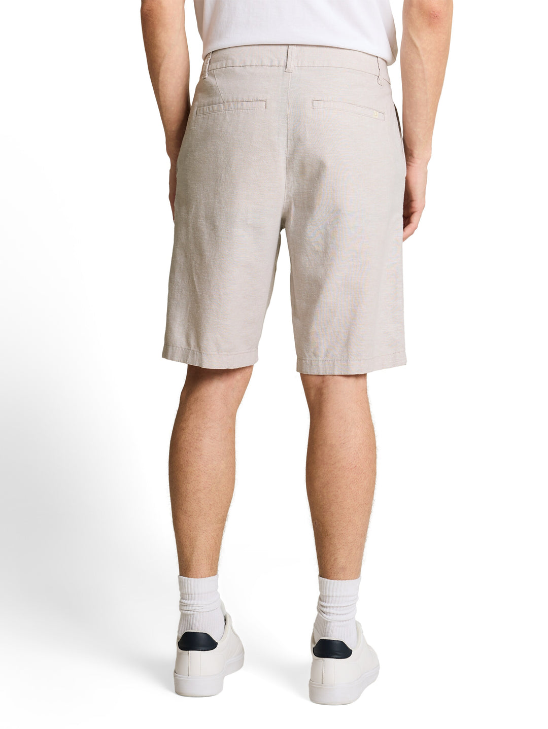 RELAXED LINEN CHINO SHORTS