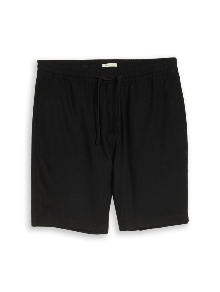 RELAXED VISCOSE LINEN BEACH SHORTS