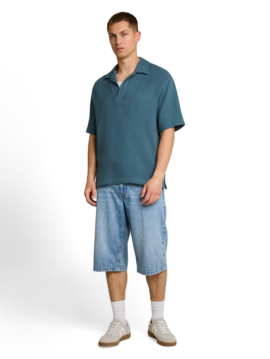 LOOSE MUSSELIN TUNIC