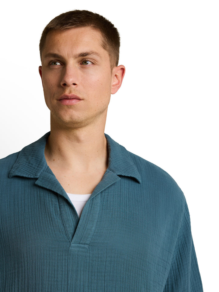 LOOSE MUSSELIN TUNIC