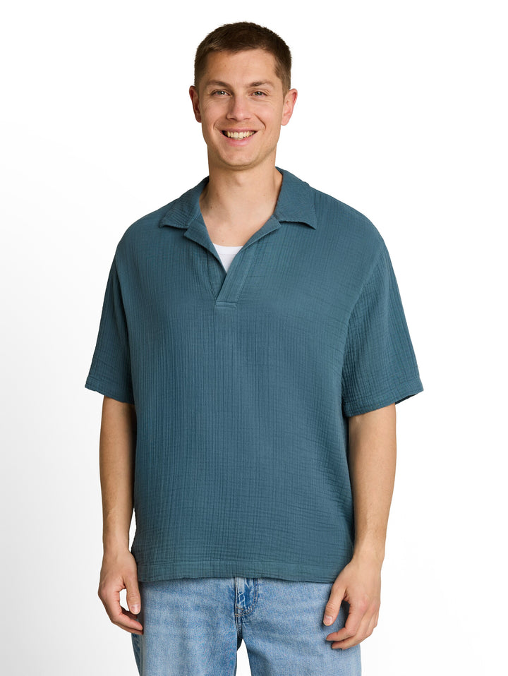 LOOSE MUSSELIN TUNIC