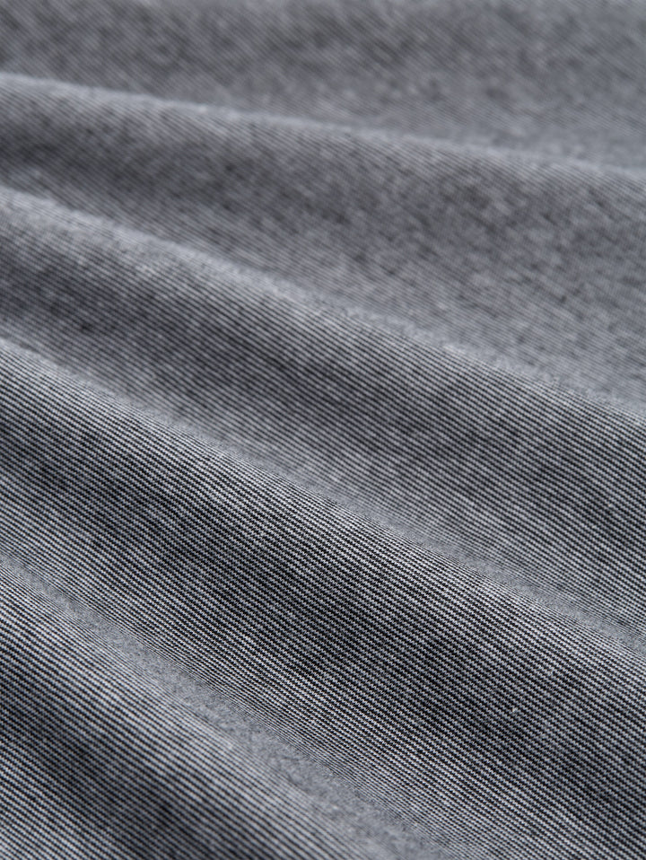 ROUNDED HEM FINESTRIPE T-SHIRT