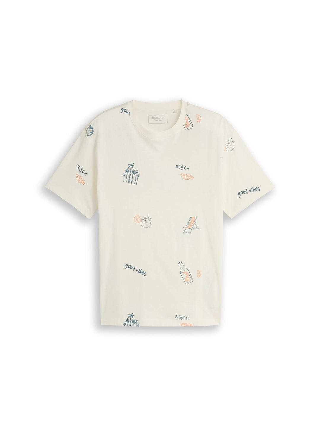 RELAXED ALLOVER PRINTED T-SHIRT