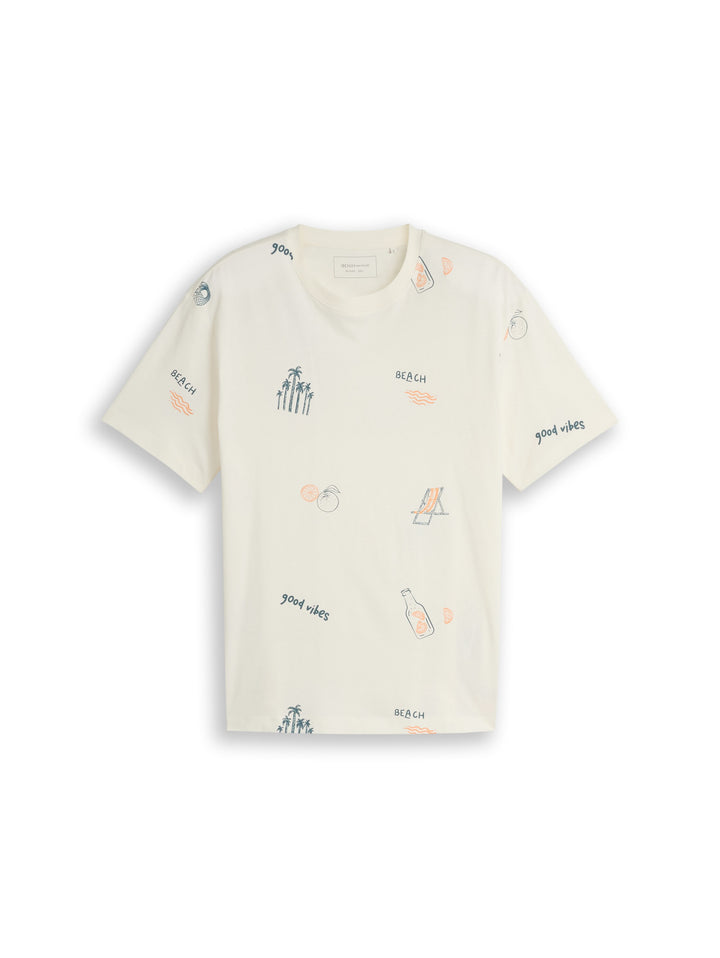 RELAXED ALLOVER PRINTED T-SHIRT