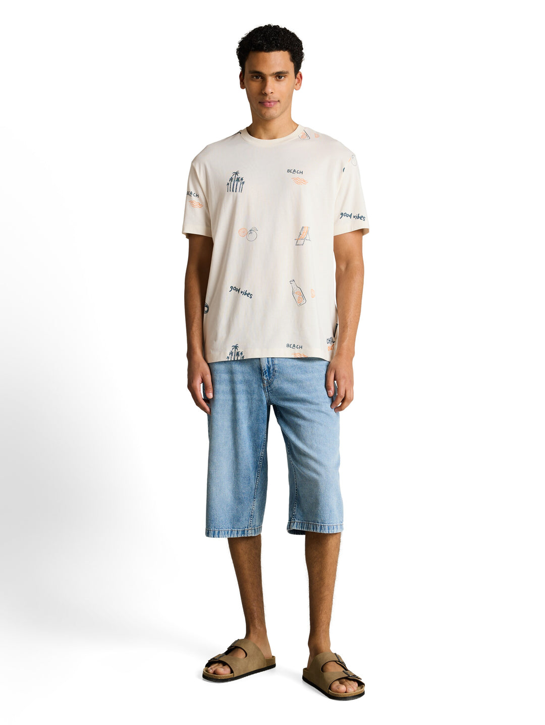 RELAXED ALLOVER PRINTED T-SHIRT