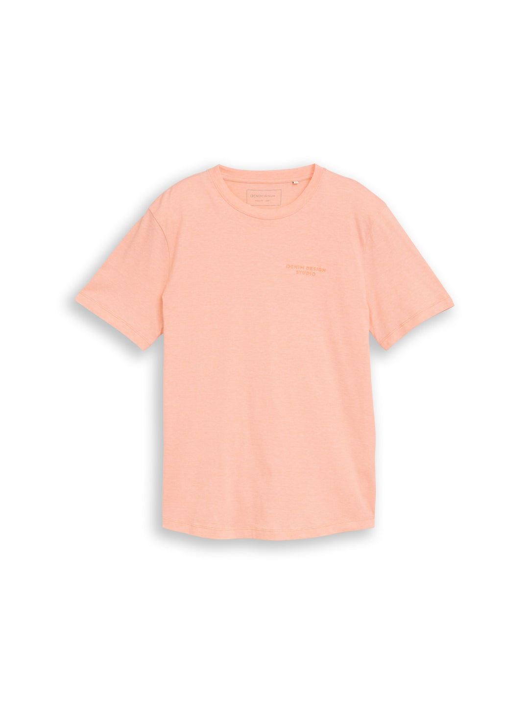 ROUNDED HEM FINESTRIPE T-SHIRT