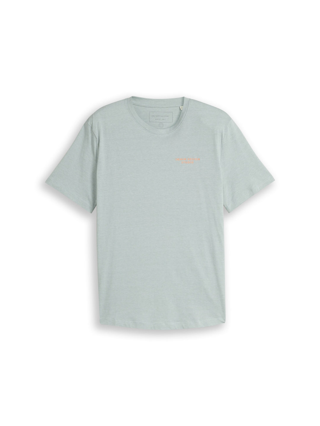 ROUNDED HEM FINESTRIPE T-SHIRT