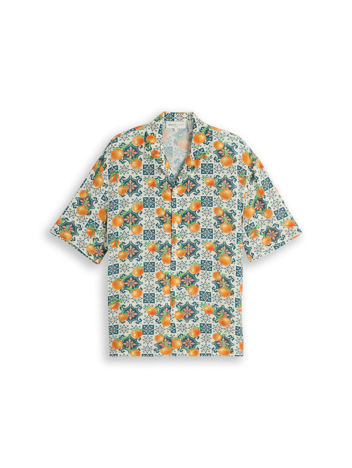 LOOSE VISCOSE RESORT SHIRT