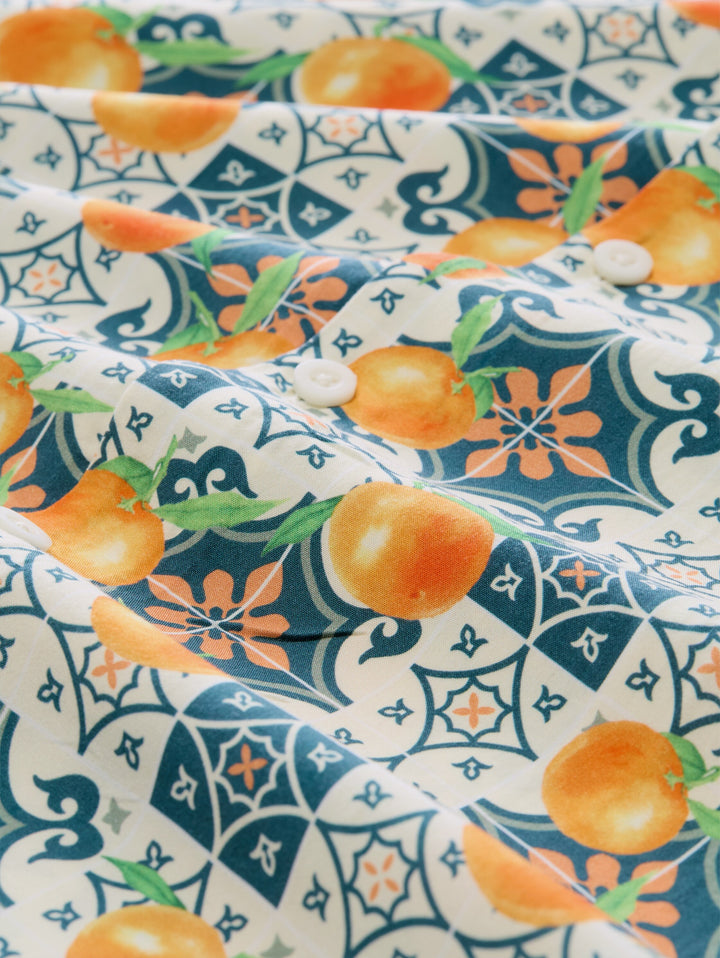 LOOSE VISCOSE RESORT SHIRT