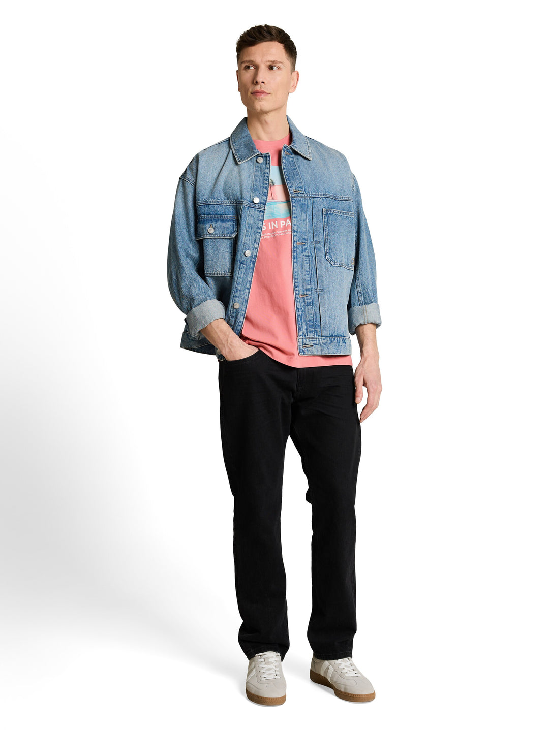 RELAXED PHOTO PRINT T-SHIRT
