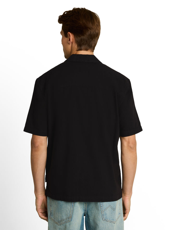RELAXED STRUCTURED RESORT SHIRT