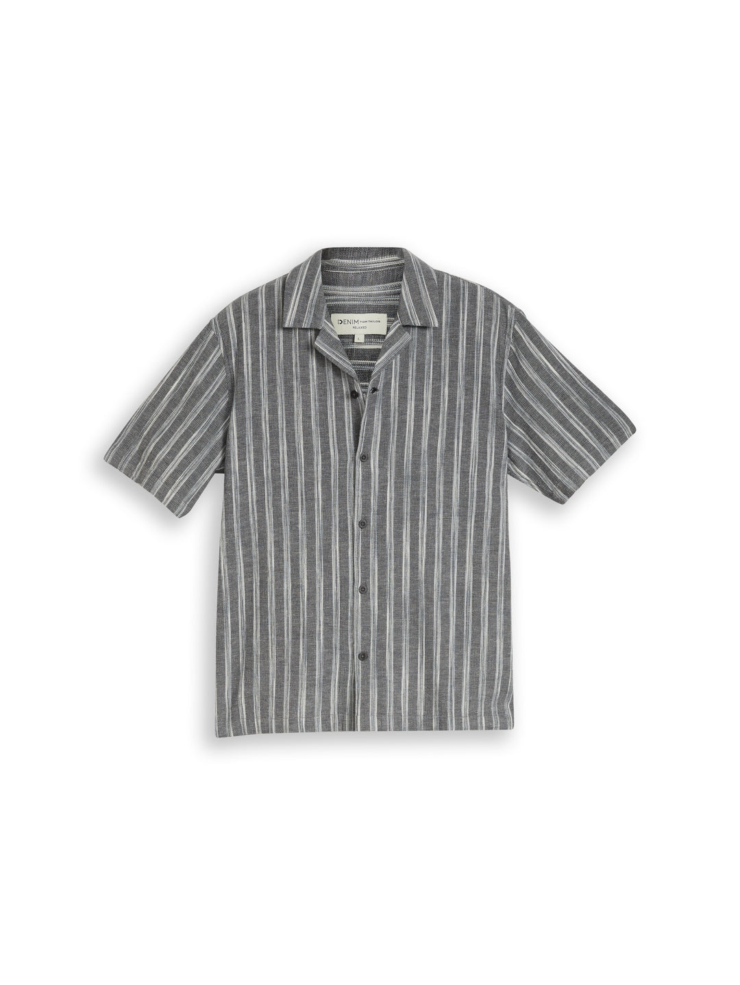 RELAXED STRUCTURED STRIPED SHIRT