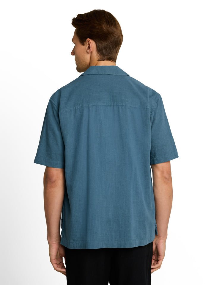 RELAXED STRUCTURED RESORT SHIRT