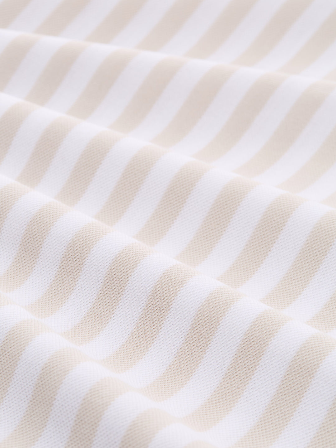 STRIPED PIQU T-SHIRT