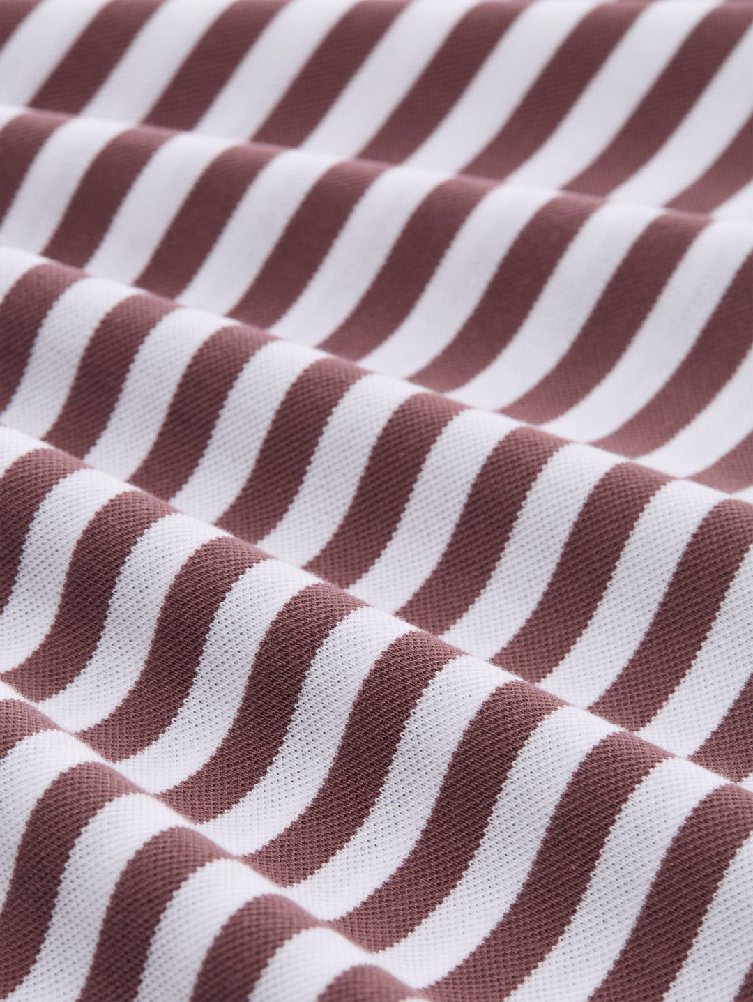 STRIPED PIQU T-SHIRT
