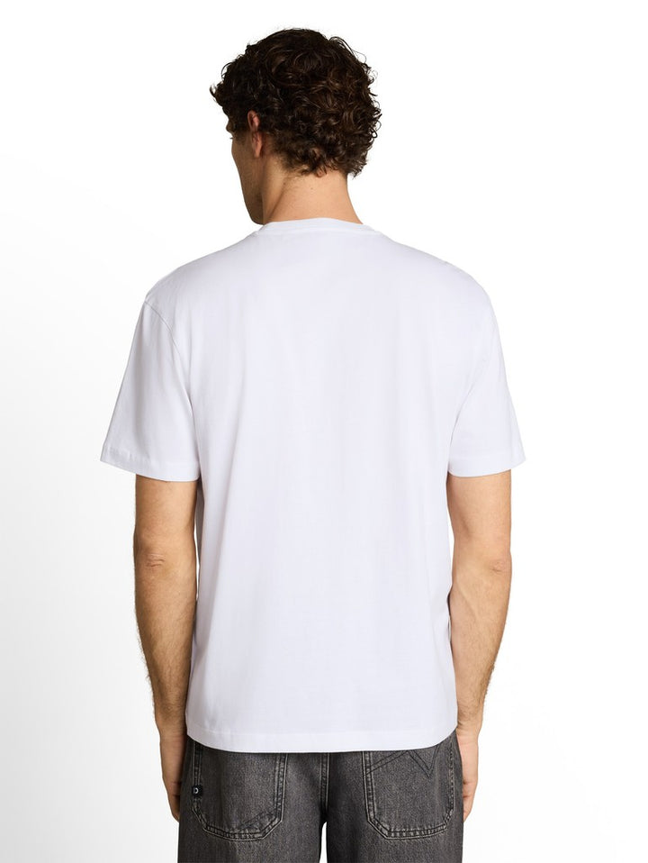RELAXED APPLICATED PRINT T-SHIRT