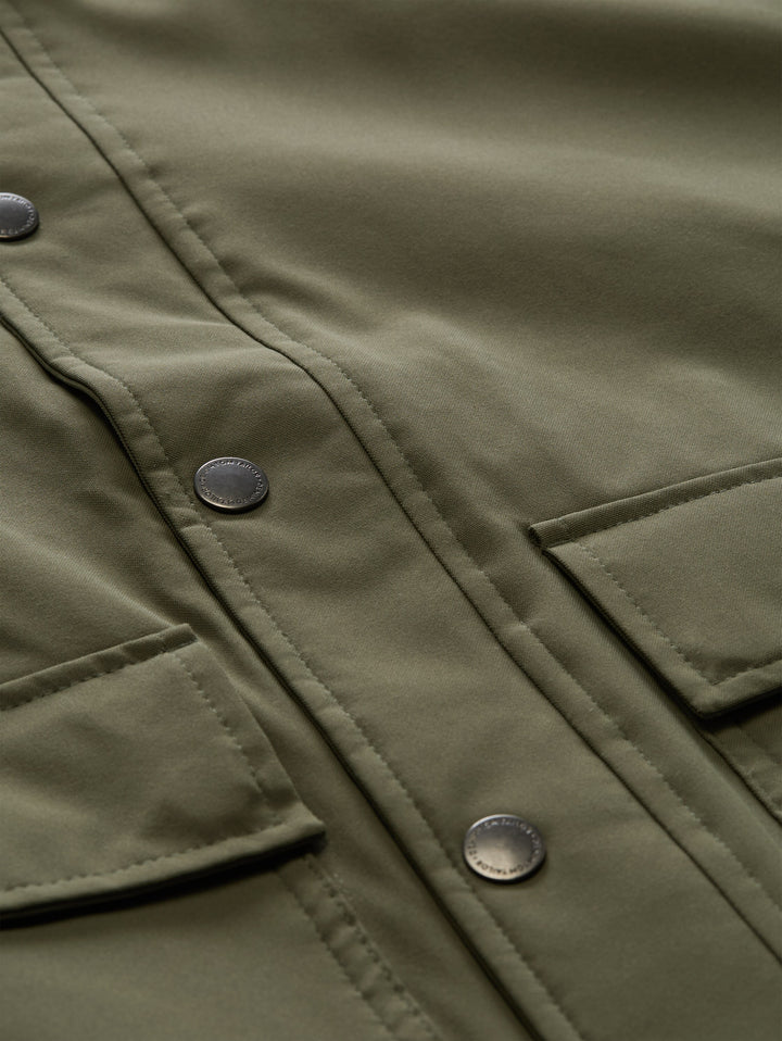 BLOUSON WITH CORDUROY COLLAR