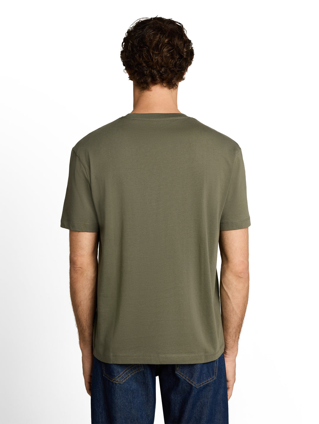 RELAXED STRIPE INSERT T-SHIRT
