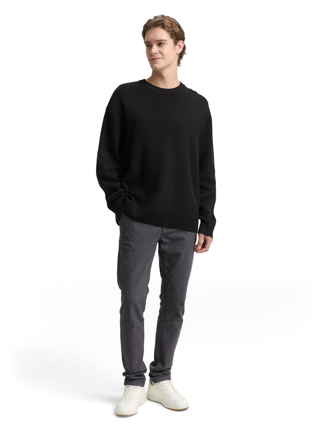 STRUCTURED STRAIGHT CHINO