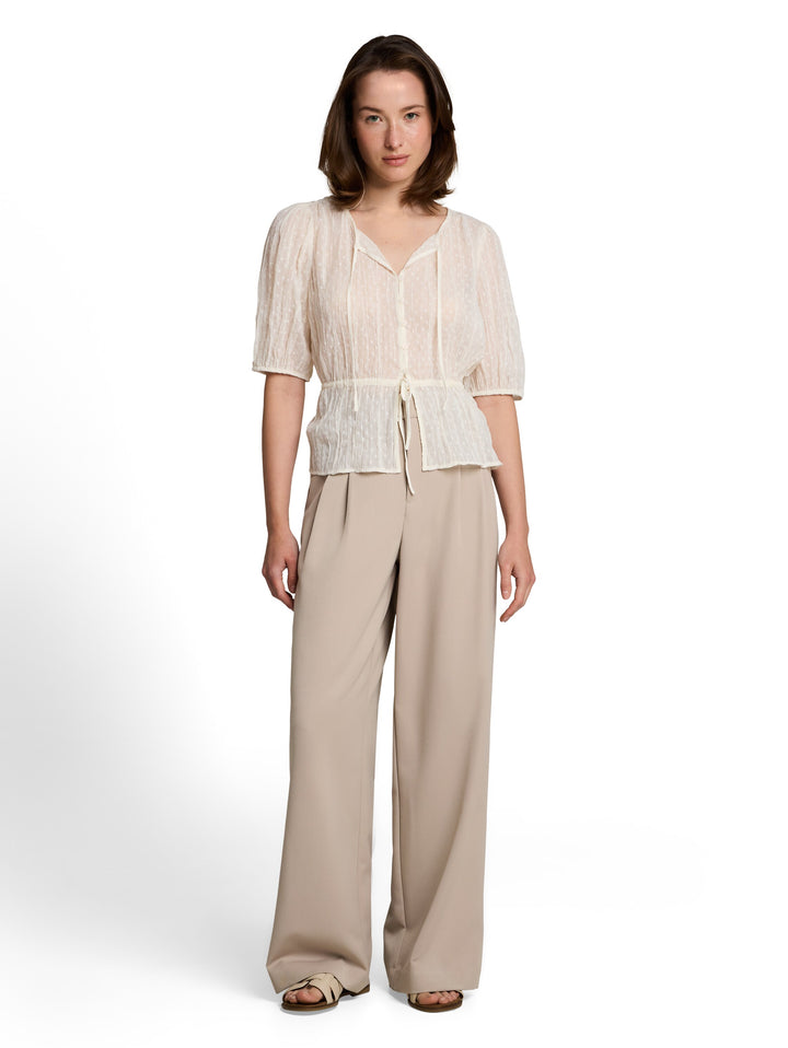 TAILORED WIDE LEG PANTS