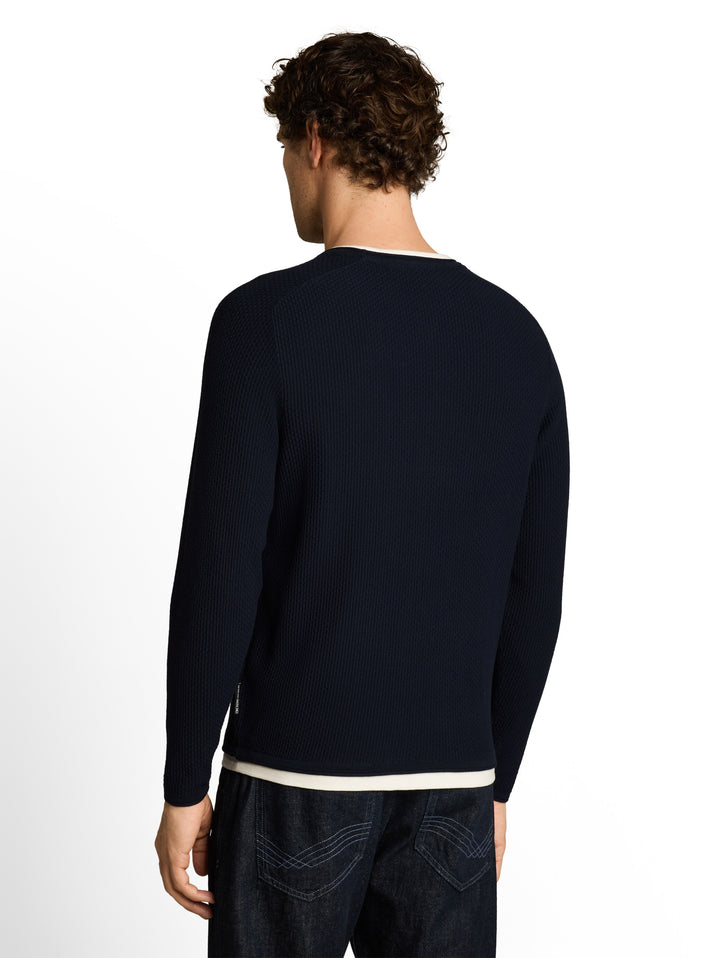 STRUCTURED DOUBLE LAYER KNIT