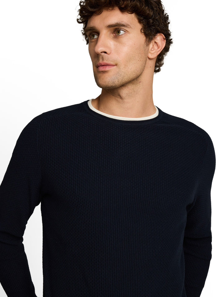 STRUCTURED DOUBLE LAYER KNIT