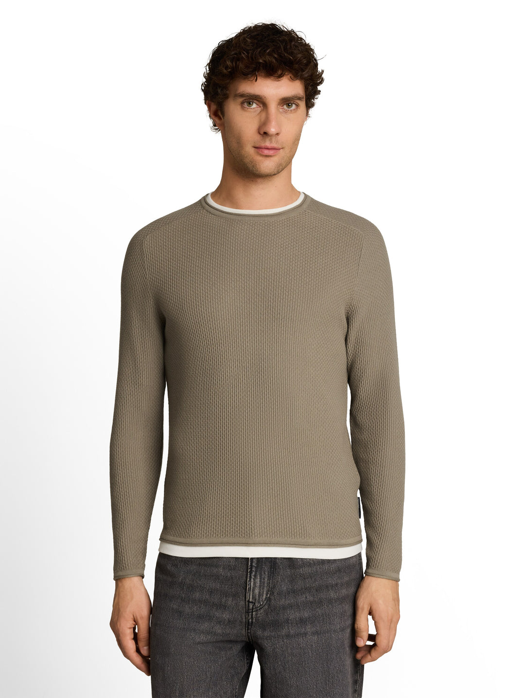 STRUCTURED DOUBLE LAYER KNIT