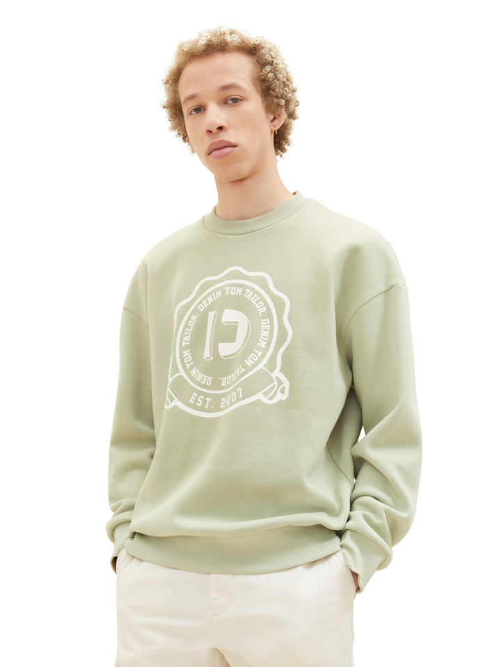 RELAXED CREW NECK SWEATER