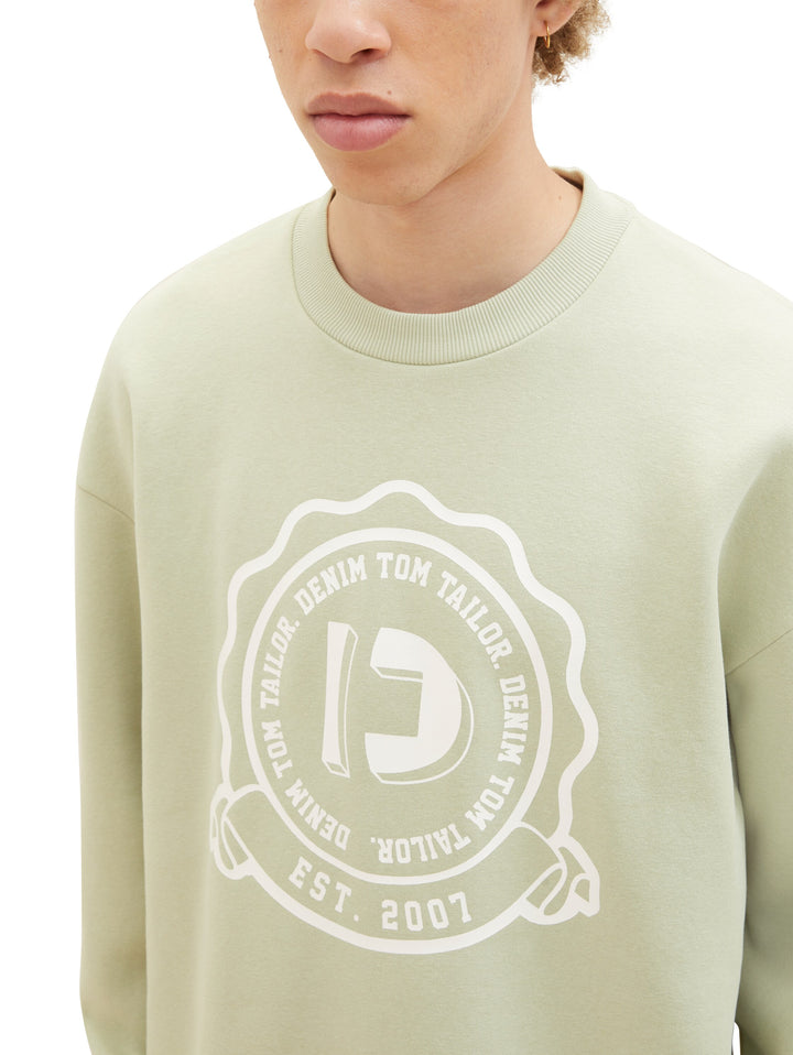 RELAXED CREW NECK SWEATER