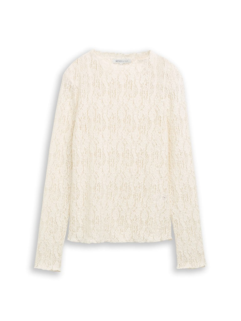 LACE LONGSLEEVE T-SHIRT