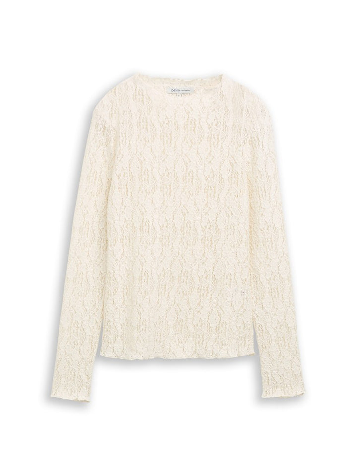 LACE LONGSLEEVE T-SHIRT